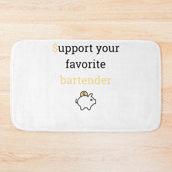 Item preview, Support your favorite bartender designed and sold by malo Barbier.