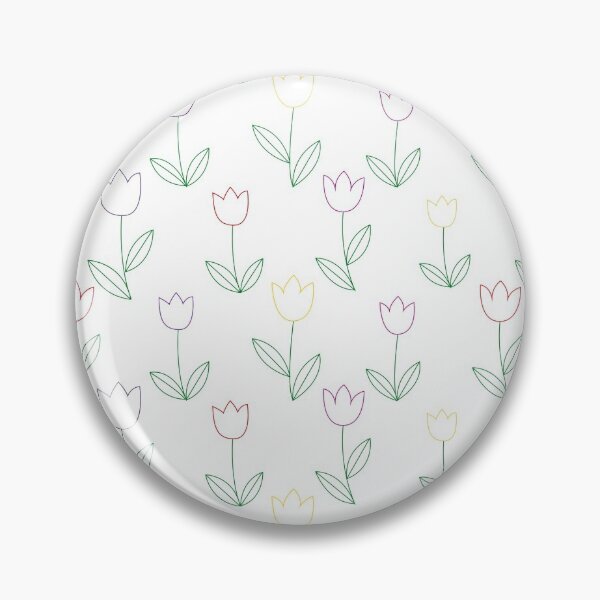 Item preview, Simple Hand Drawn Tulip Flower Pattern designed and sold by ButterandCheese.