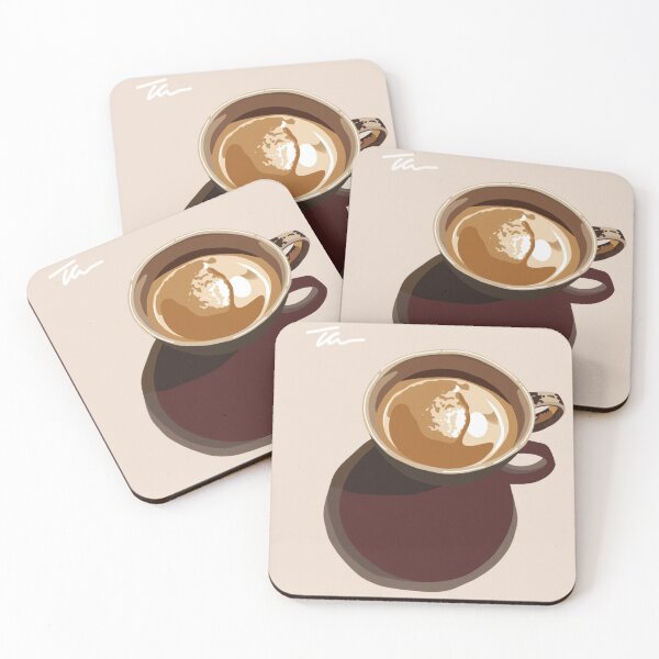 Item preview, Un Café le Matin designed and sold by RedCoco-Studios.