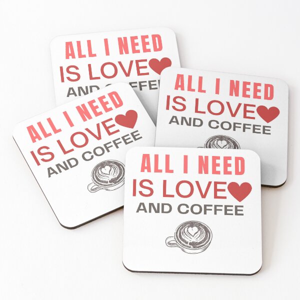 Item preview, All I Need Is Love And Coffee designed and sold by The Full Cart.