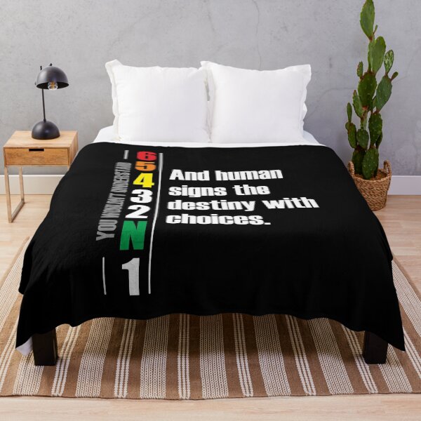 Item preview, 1N23456 and human signs the destiny with choices. Motorcycle Design designed and sold by Decalium.