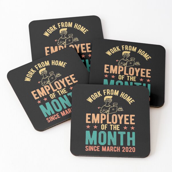 Item preview, Work from Home Employee of the Month  designed and sold by Mariano Topno.
