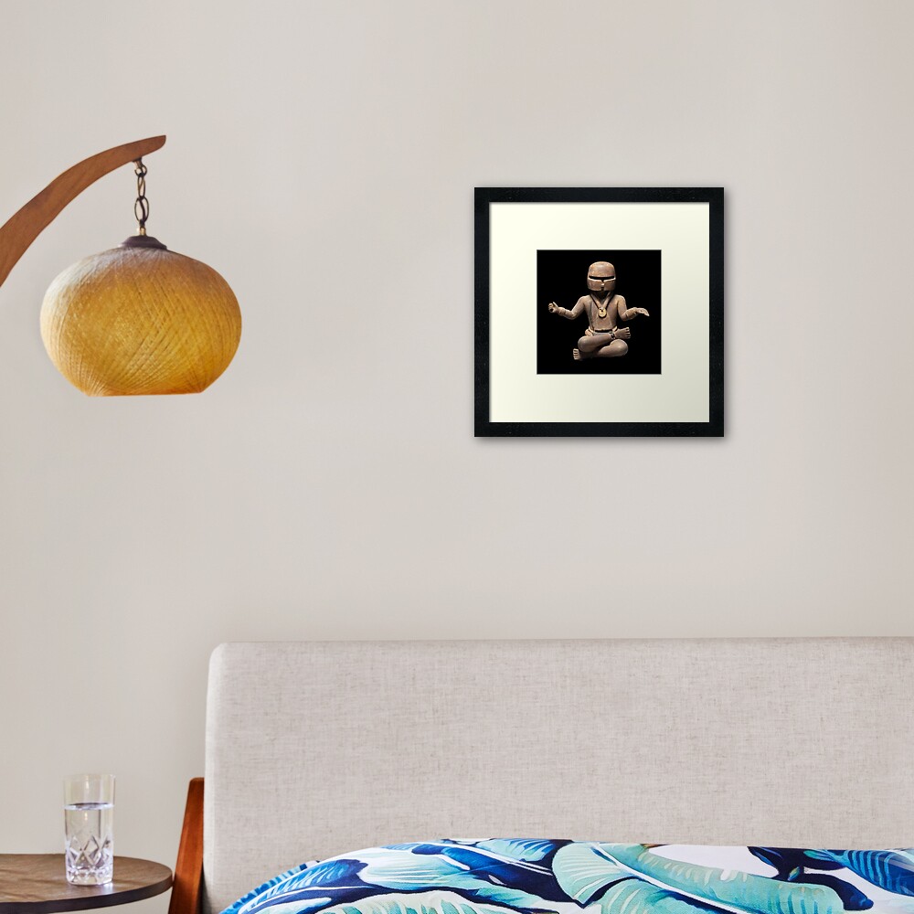 Item preview, Framed Art Print designed and sold by Mantra-tshirt.
