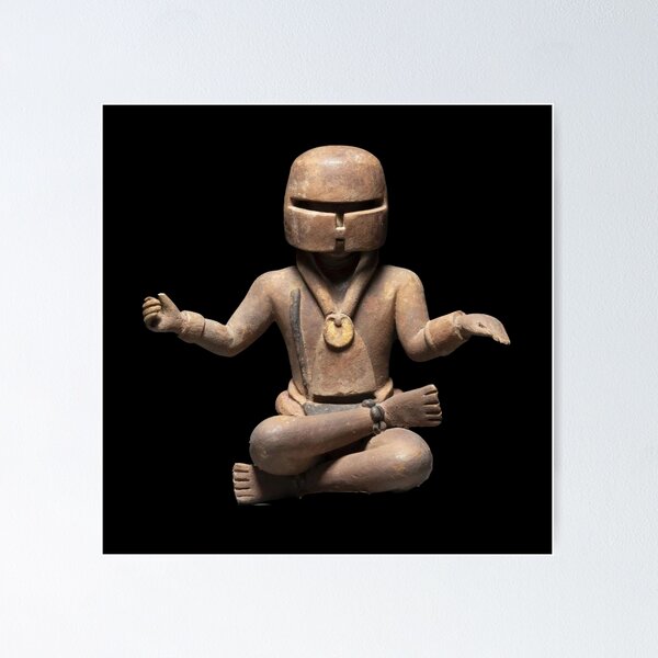Item preview, Maya Boxeur (Dating 600-900 AD) designed and sold by Mantra-tshirt.