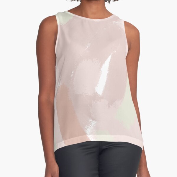 Abstract expressionist Sleeveless Top