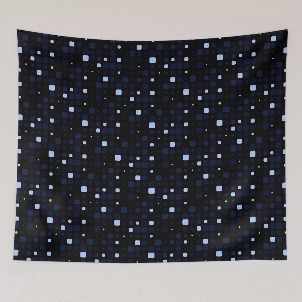 Item preview, Midnight Blue Glitz and Glam Square Pattern designed and sold by weirdAffect.