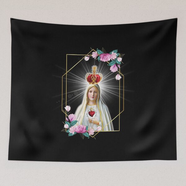 Item preview, Our Lady of Fatima Immaculate Heart of Blessed Virgin Mary designed and sold by YourWayOfLife.