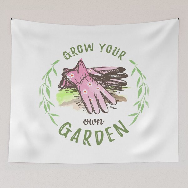 Item preview, Grow your own garden v2 | Gardening badge designed and sold by MamSelle.