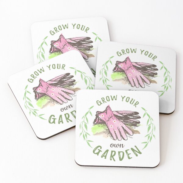 Item preview, Grow your own garden v2 | Gardening badge designed and sold by MamSelle.