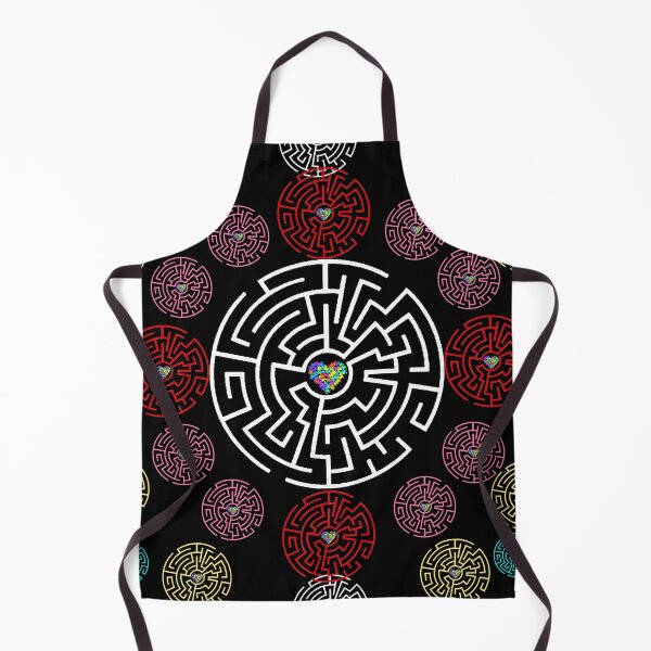 Item preview, Autism Puzzled Heart Maze Pattern designed and sold by Hypnotees.