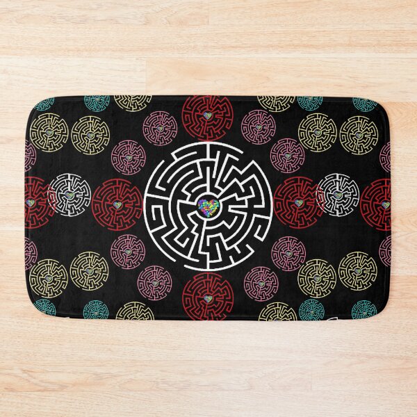 Item preview, Autism Puzzled Heart Maze Pattern designed and sold by Hypnotees.