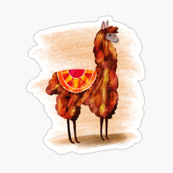 Lamas Sticker