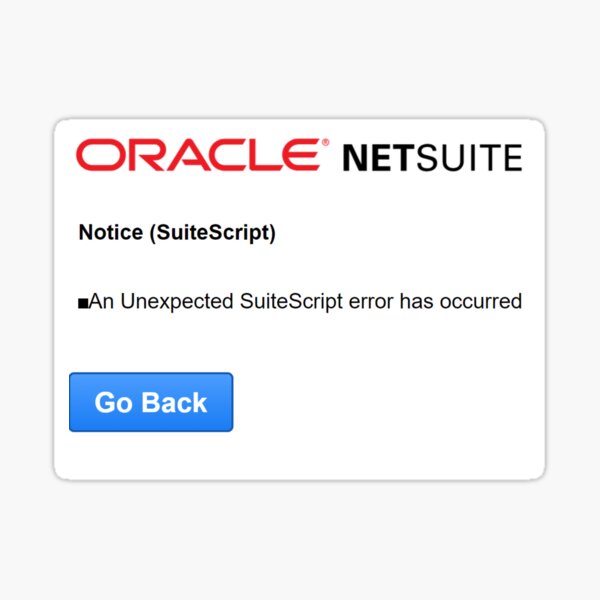 Unexpected Error Merchandise" Sticker for Sale by SmartPrints Redbubble