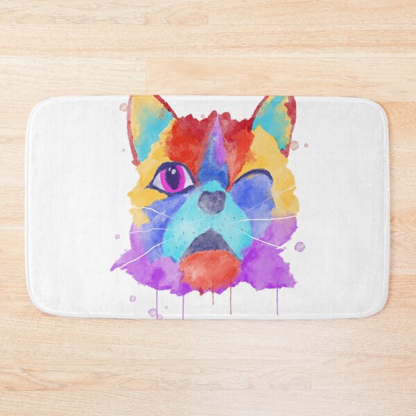 Item preview, Colourful Cat  designed and sold by RedCatPrints.