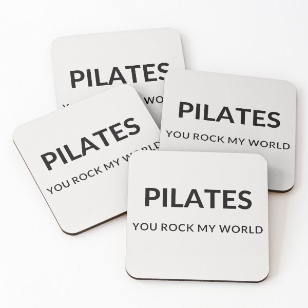 Item preview, Pilates you rock my world. designed and sold by PShwetsss.