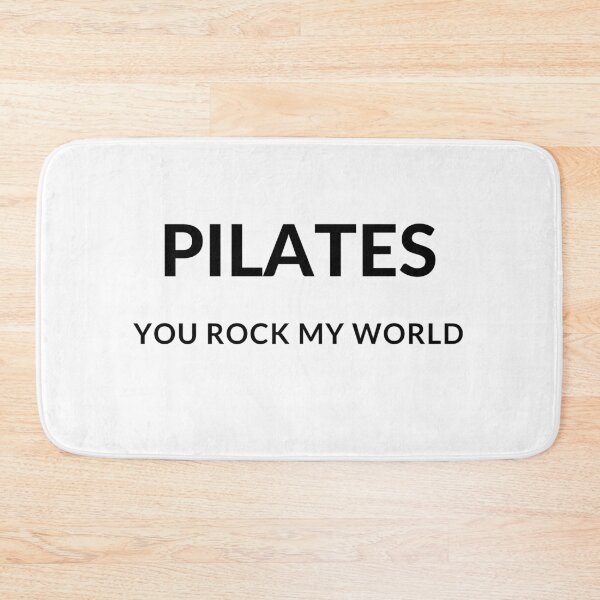 Item preview, Pilates you rock my world. designed and sold by PShwetsss.