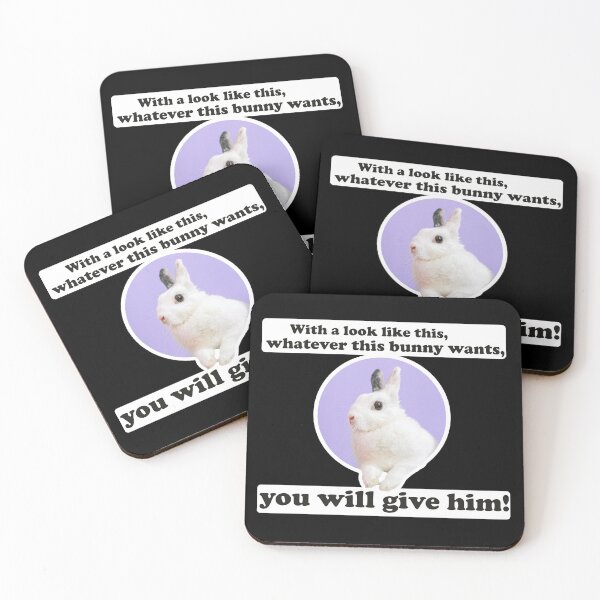 Item preview, Funny Rabbit Meme designed and sold by titanosdesign.
