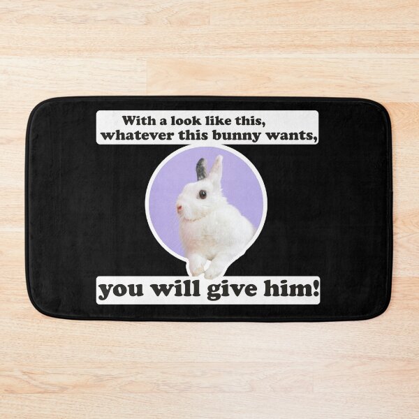 Item preview, Funny Rabbit Meme designed and sold by titanosdesign.