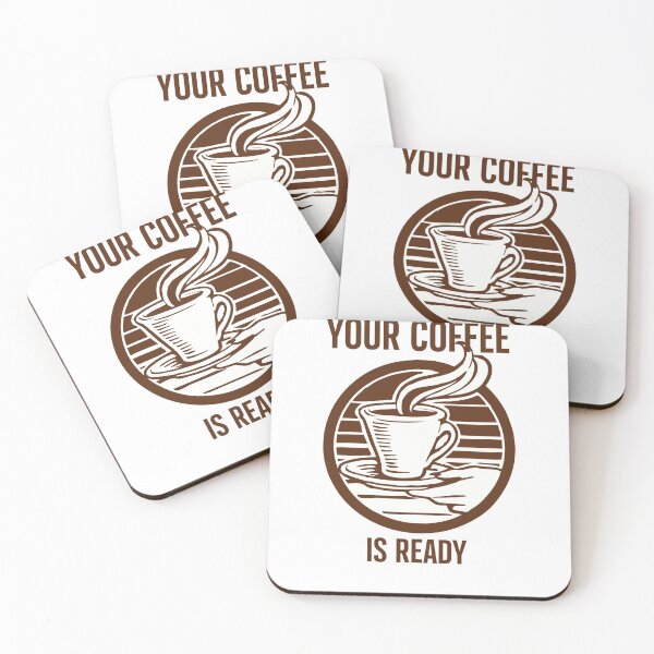 Item preview, Your coffee is ready designed and sold by Tanuja  Sharma.