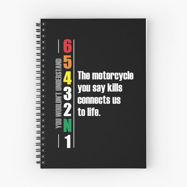 Item preview, 1N23456 The motorcycle you say kills connects us to life. Motorcycle Design designed and sold by Decalium.