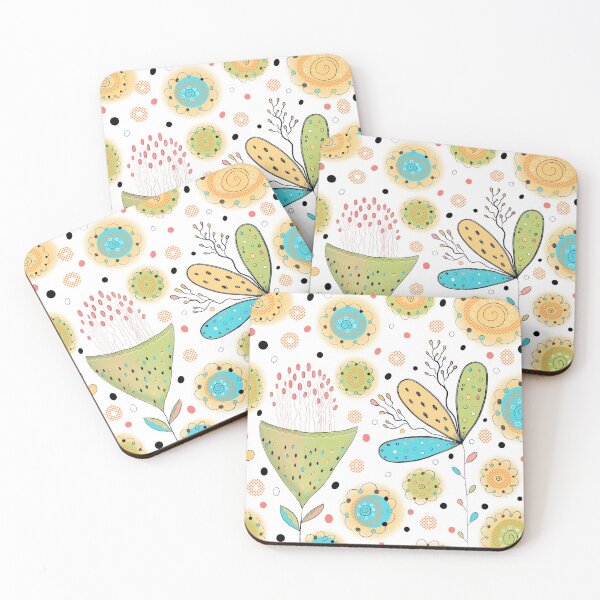 Item preview, Whimsical Doodles Flowers Garden Design designed and sold by ZophiaSolaris.