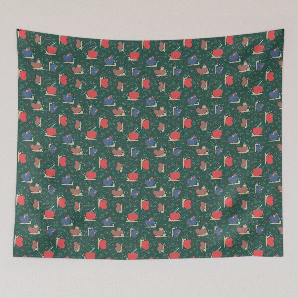 Item preview, Funny snails of romance crawl to meet each other designed and sold by SychEvaartist.