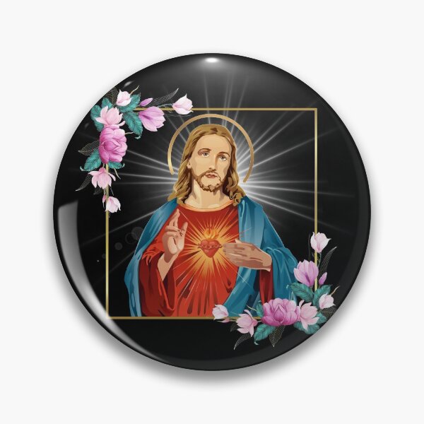 Item preview, Immaculate Heart of Jesus Christ Sacred Heart Catholic Gift designed and sold by YourWayOfLife.