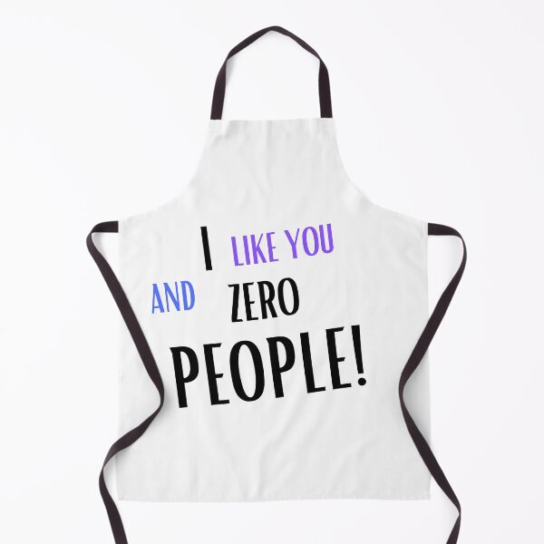 Item preview, I LIKE YOU AND ZERO PEOLE! fo lovers addict coffee and happy couples designed and sold by Wild Shirt Studio.