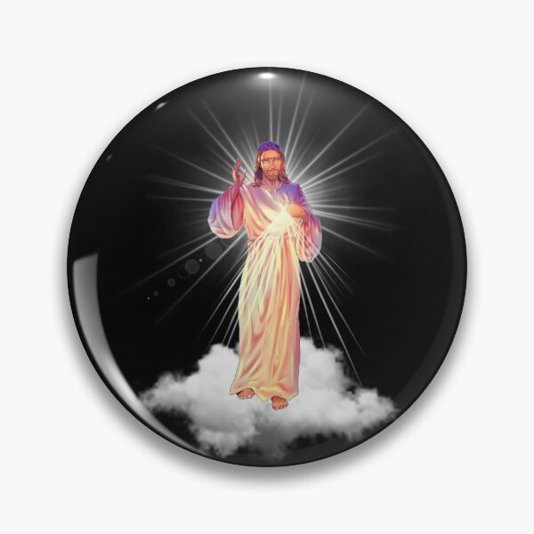 Item preview, Immaculate Heart of Jesus Christ Sacred Heart Catholic Jesus Drawing Gift designed and sold by YourWayOfLife.