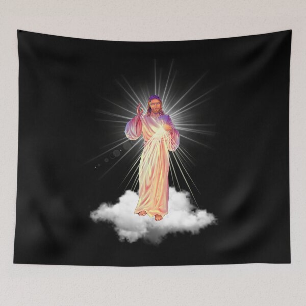 Item preview, Immaculate Heart of Jesus Christ Sacred Heart Catholic Jesus Drawing Gift designed and sold by YourWayOfLife.