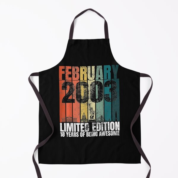 Item preview, Vintage February 2003 Bday Gifts 18 Years Old 18th Birthday  designed and sold by aguilaro.