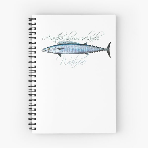 Item preview, Wahoo · Acanthocybium solandri designed and sold by Studiocoffeecat.