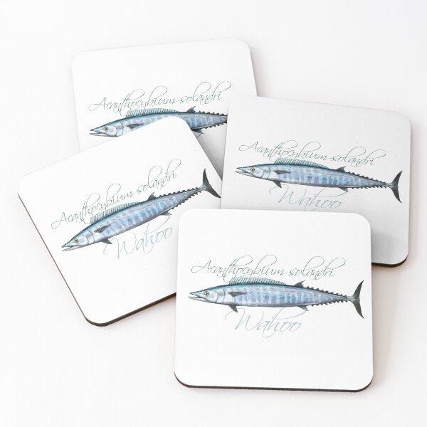 Item preview, Wahoo · Acanthocybium solandri designed and sold by Studiocoffeecat.