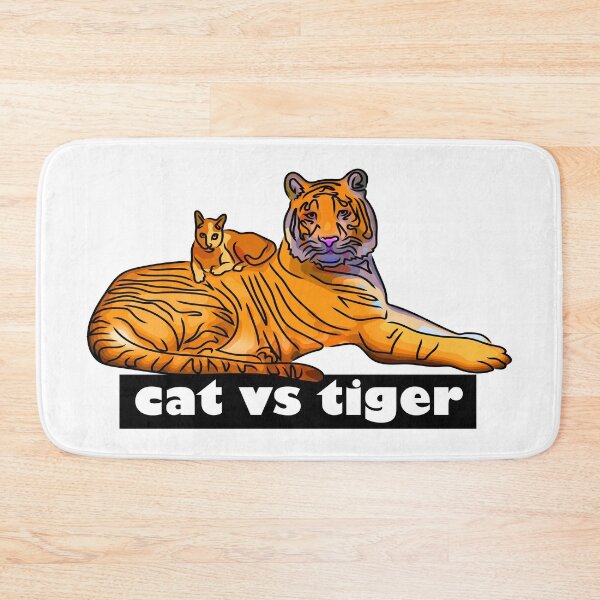 Item preview, Cat vs tiger designed and sold by Xdelacra.
