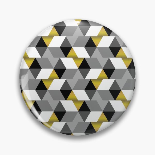 Item preview, Patrón de degradado blanco negro dorado designed and sold by Mosab Design.