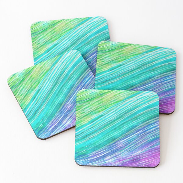 Item preview, Abstract Cool Colors designed and sold by Gingerandcats.
