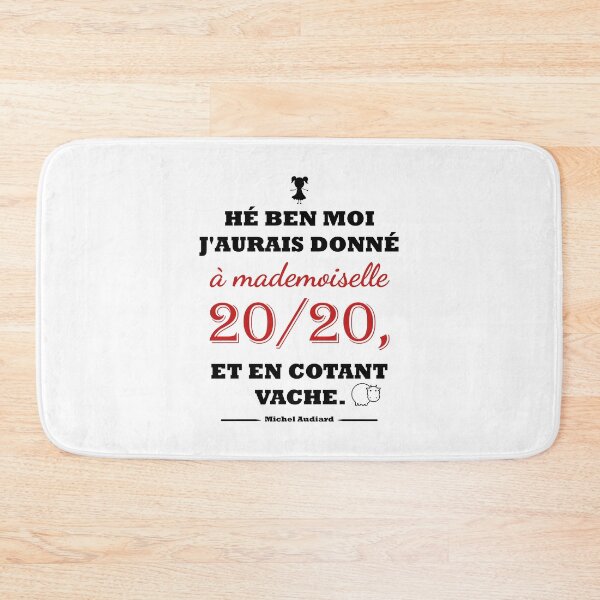 Item preview, Michel Audiard "Mademoiselle 20 sur 20" White designed and sold by Frangotier.