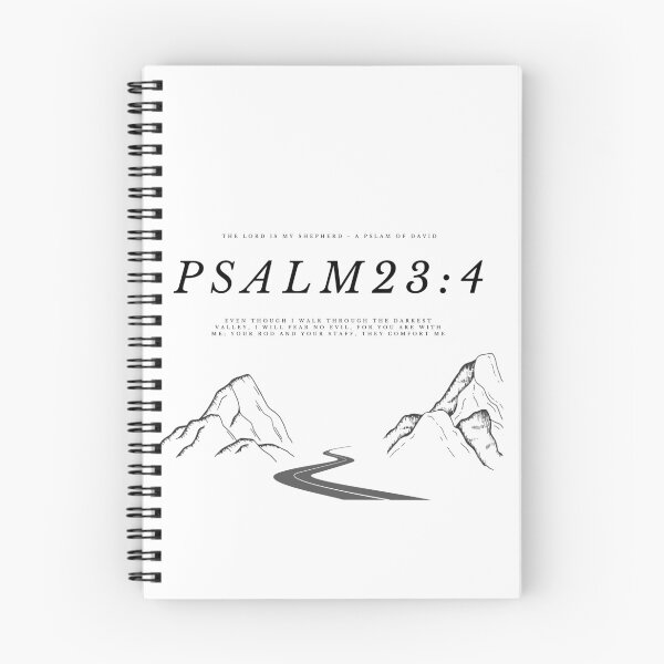 Artikelvorschau, Psalm 23: 4 entworfen und verkauft von FaithKat.