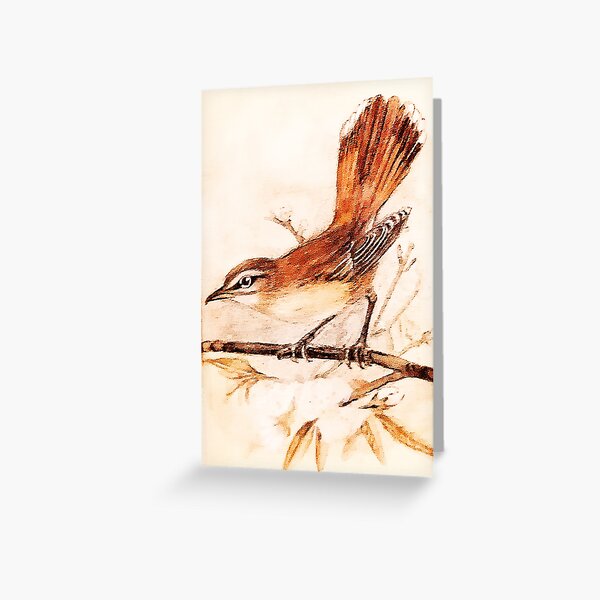 sparrow Greeting Card
