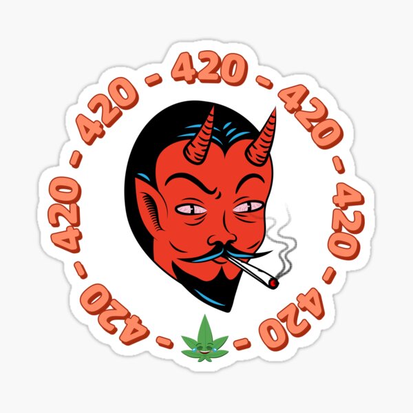 Devil Weed Stickers for Sale | Redbubble