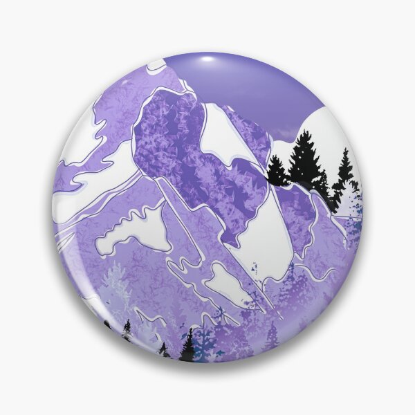 Item preview, Purple Mountain landscape and clouds. designed and sold by Catherine  Milchard.