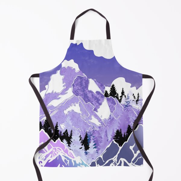 Item preview, Purple Mountain landscape and clouds. designed and sold by Catherine Milchard.