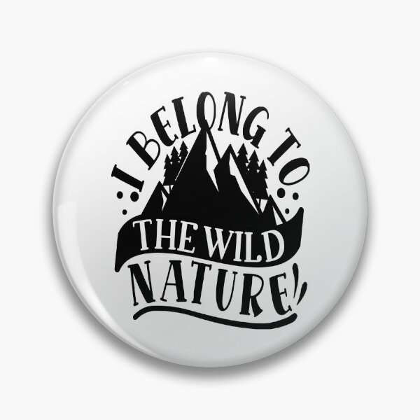 Item preview, Spruch Natur - i belong to the wild nature designed and sold by Raeolus.