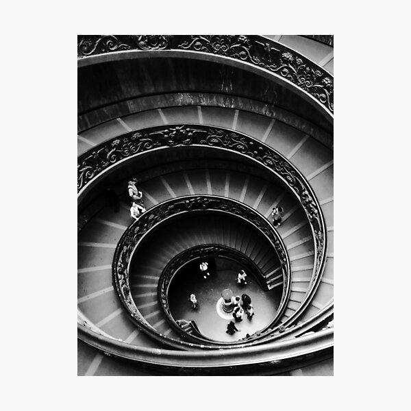 Musei Vaticani: Descent Photographic Print