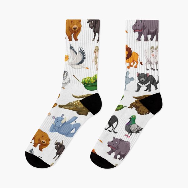 Item preview, wild Animals, Jungle Animals Seamless Pattern designed and sold by Ristinga.