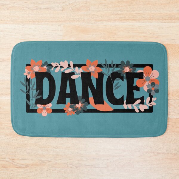 Item preview, Word Of Dance With Floral Print  designed and sold by Styler Design.