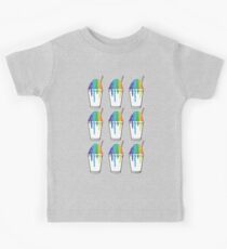 Sweet Rainbow Snoball #redbubble #colorful #color Kids Tee
