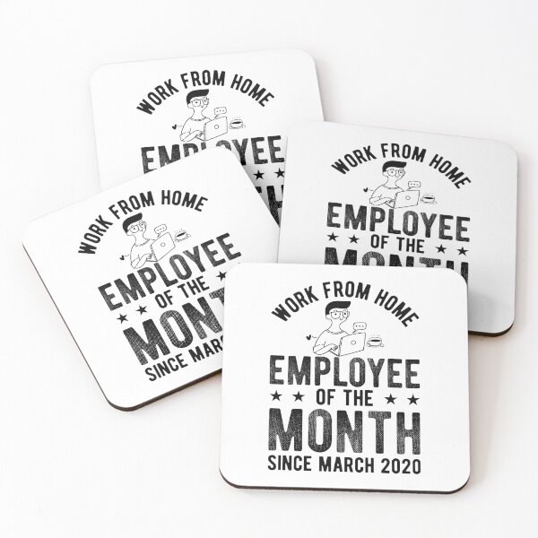 Item preview, Work from Home Employee of the Month  designed and sold by Mariano Topno.