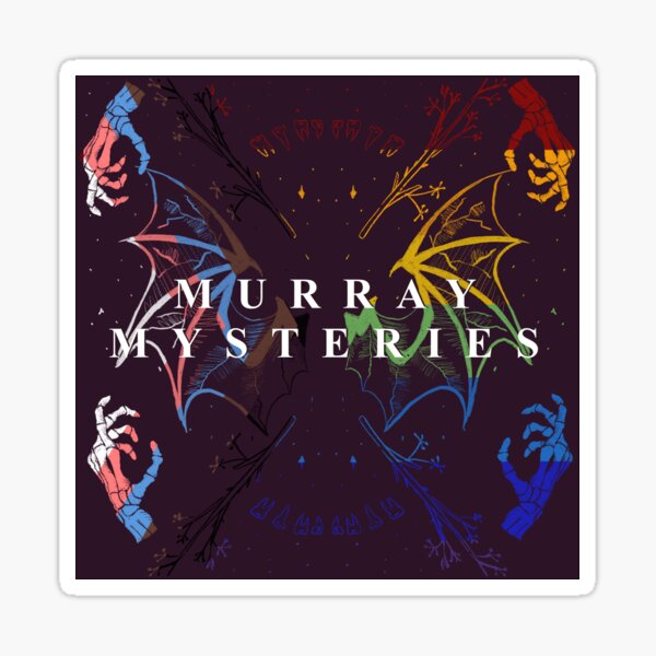 Murray Mysteries LGBTQ+ Logo Sticker