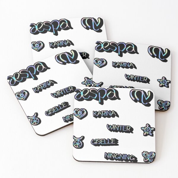 Item preview, aespa - K-Pop Stickers designed and sold by artsycore.
